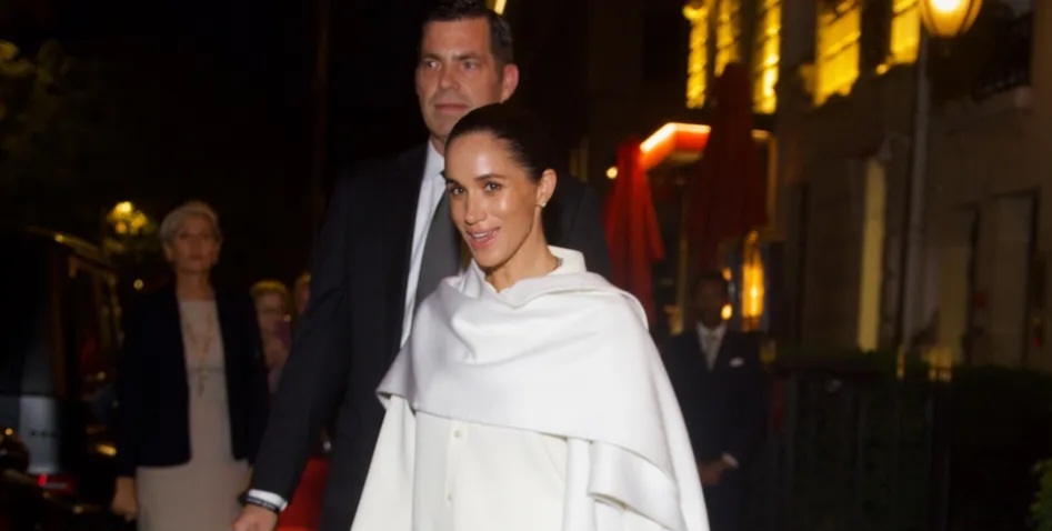 Meghan Markle v prvním řadě na debutu Pierpaola Piccioliho pro&nbsp;Balenciagu